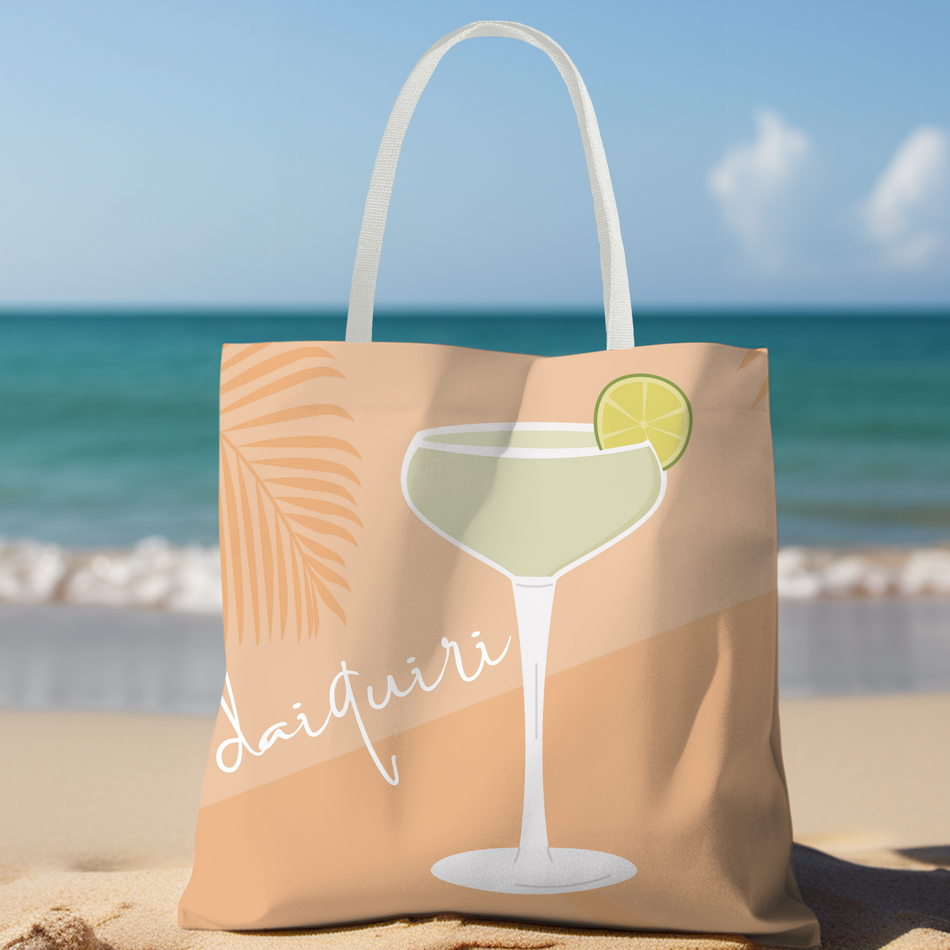 Margarita Tote Bag | Summer Beach Vibes, Stylish Eco-Friendly Bag, Gift for Cocktail Lovers, Perfect for Parties, Fun Accessories