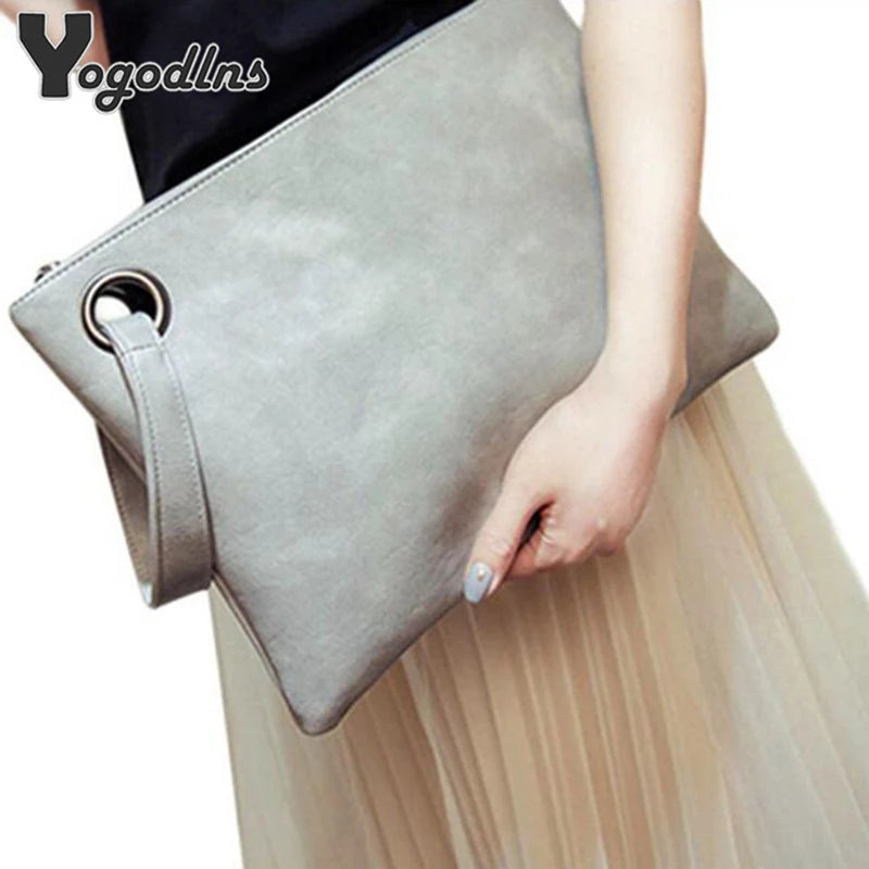 SwiftÉve – Solid Envelope Clutch
