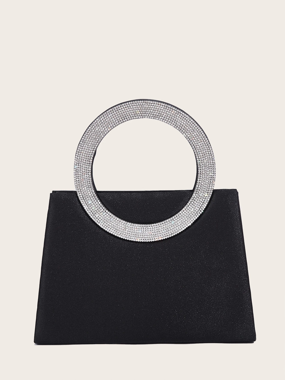 LunaLuxe – Black Banquet Bag