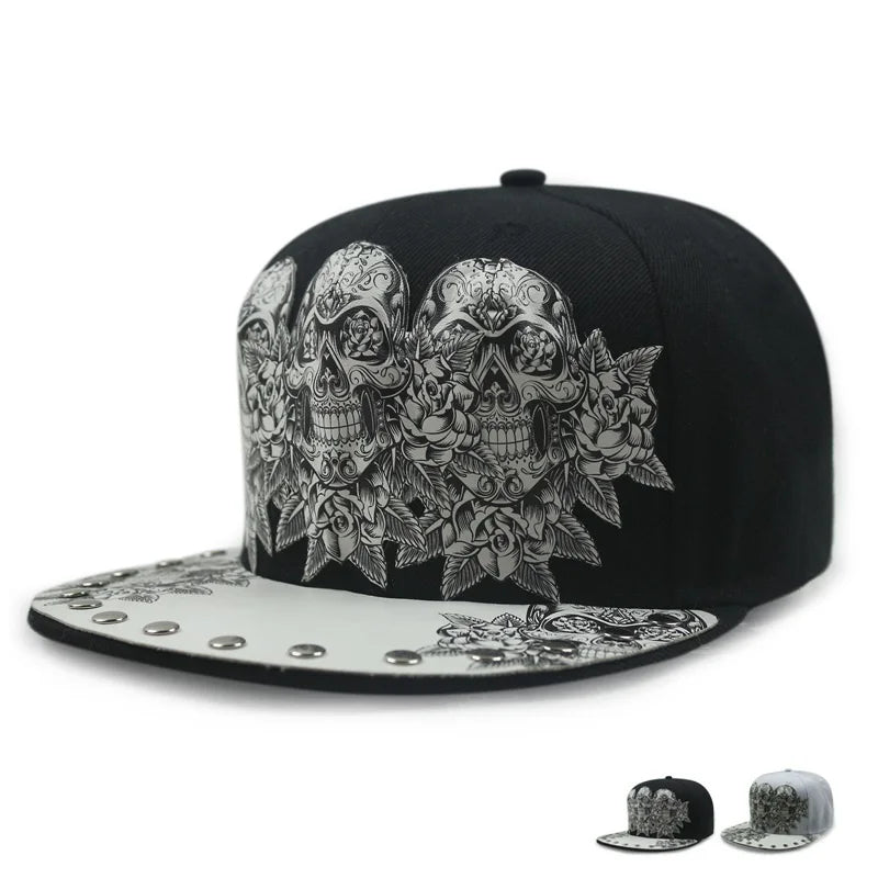 Unisex Fancy Rivet Hat