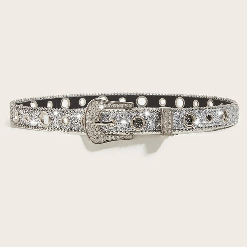 Waist Belt Jean Belt Bling Belt Waistband H9ED