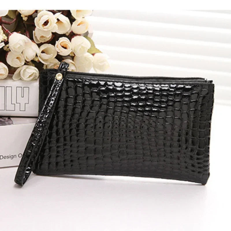 Long Zipper Wallet for Women – Wristlet & Coin Purse