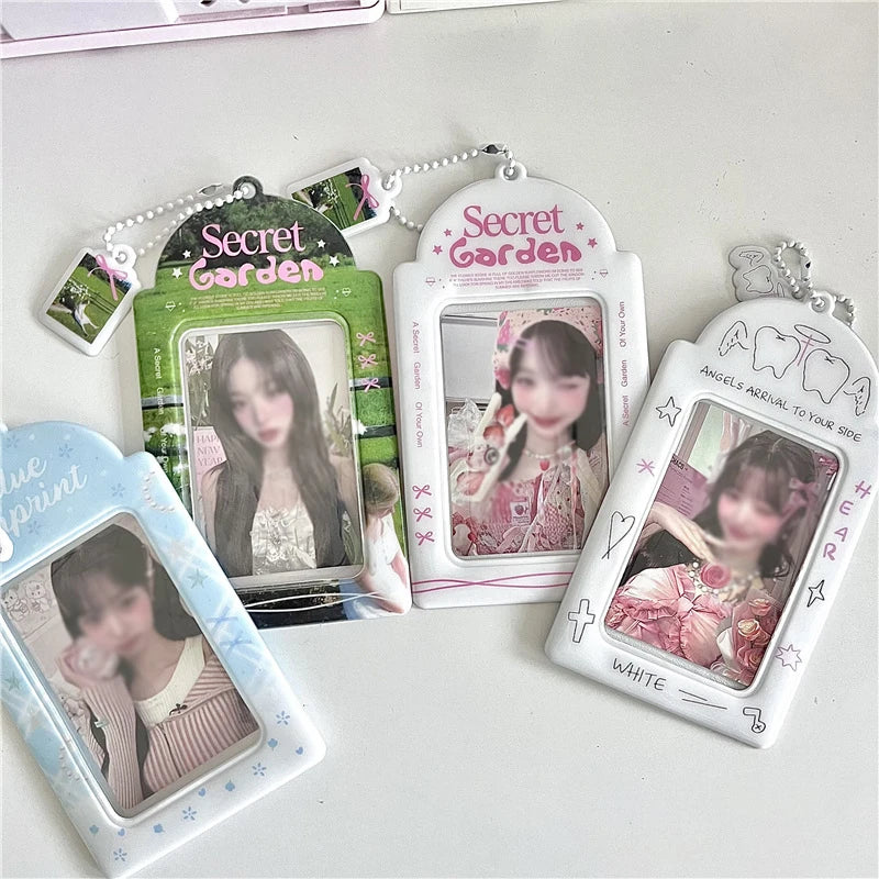 Cute K-pop Card Holder Pendant – 3 Inch