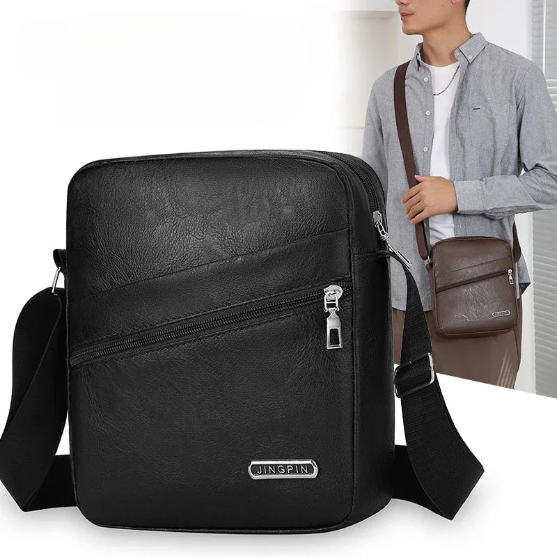 Fashionable Men's Waterproof Crossbody Handbag