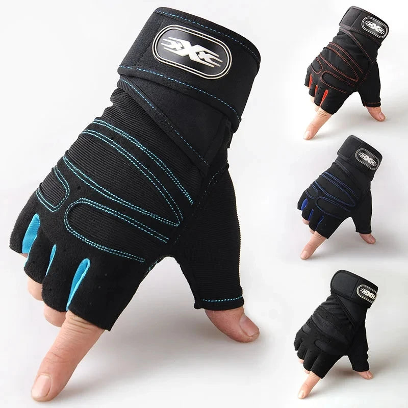 Shockproof Workout Gloves for Gym & Cycling
