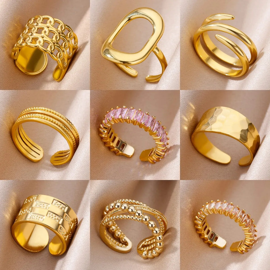 Stainless Steel Rings for Women