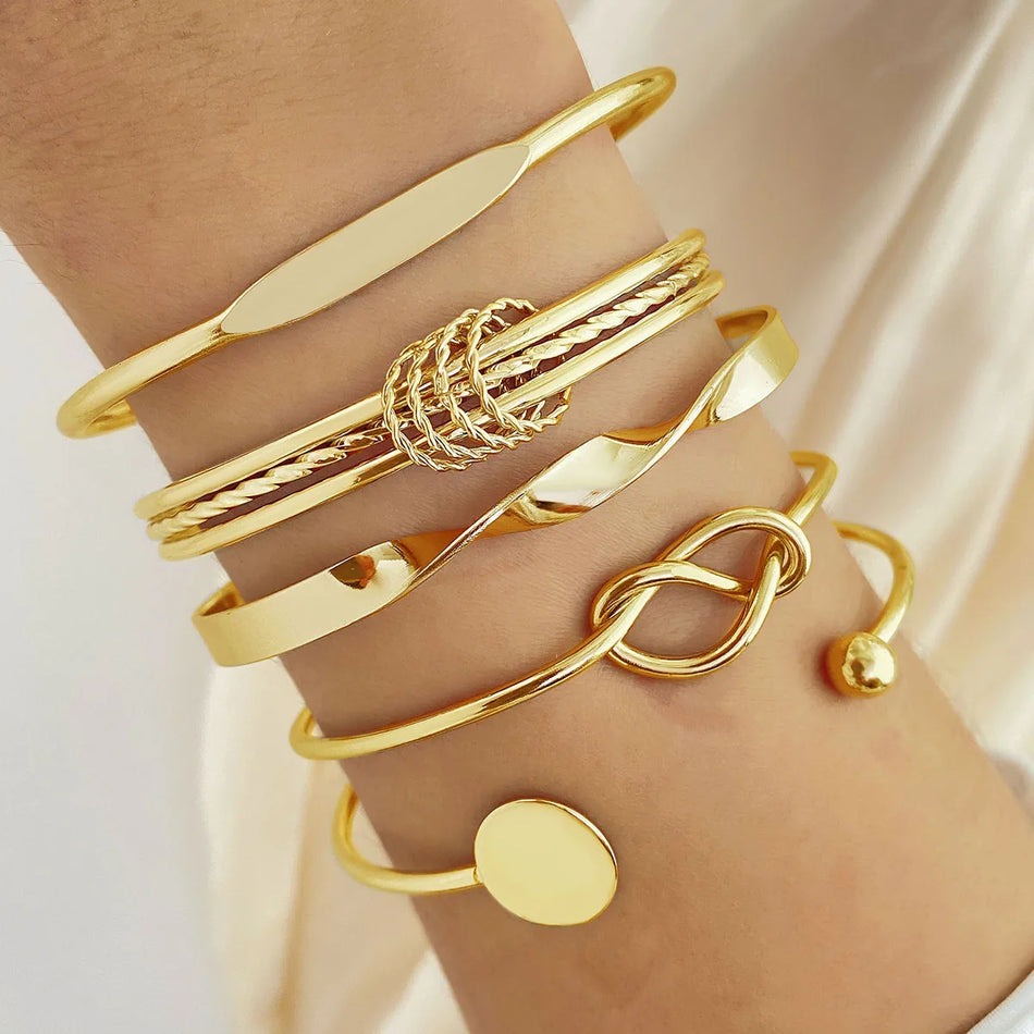 Female Sparkling Adjustable Bangles