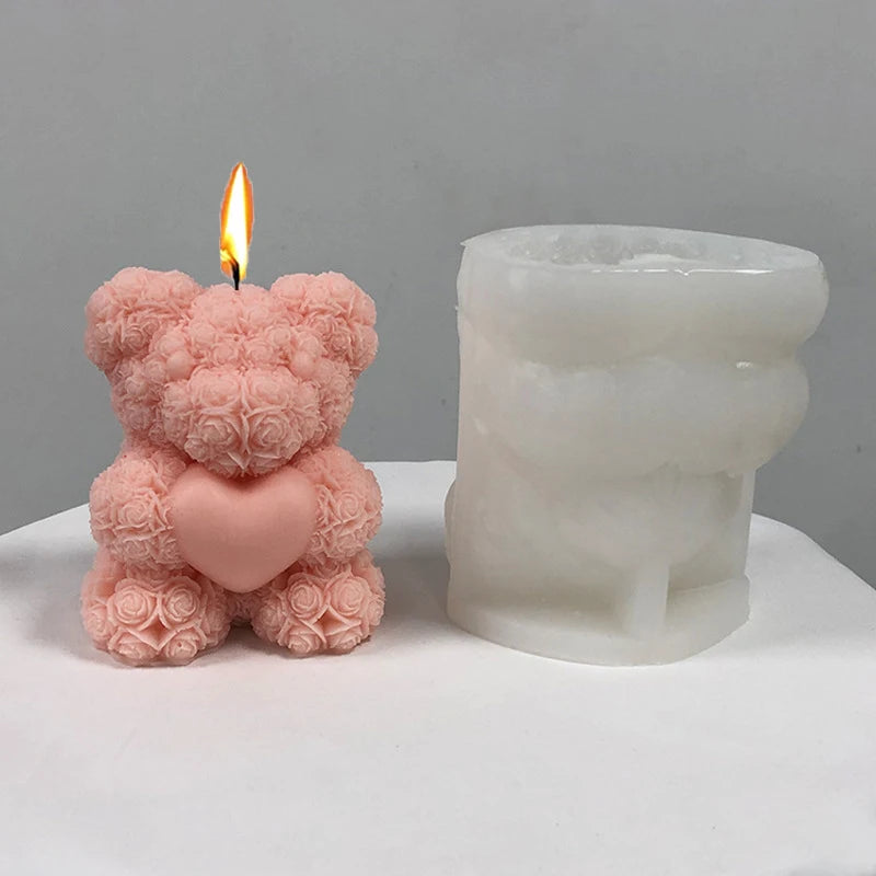 Diy Cute Bear Pet Candle Making Supplies