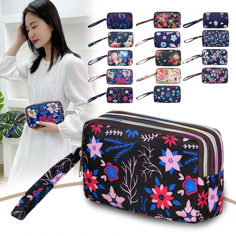 ZipWave – Colorful Nylon Wristlet