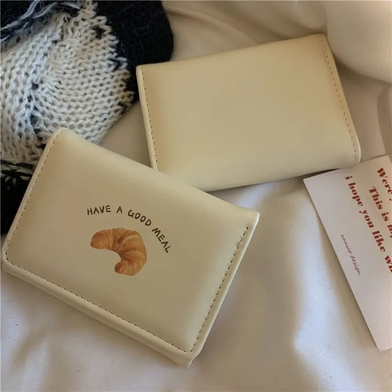 Korean Cartoon Wallet – Short & Stylish for Women