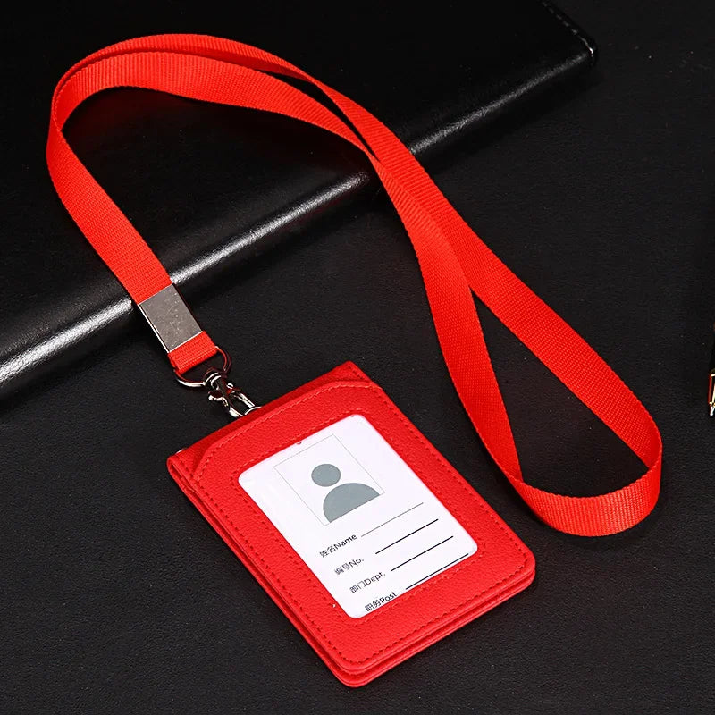Neck Card ID Card Holder with Neck Strap & Lanyard – freshfabfun