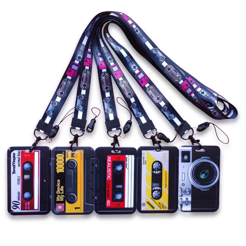 Retro ID Badge & Card Lanyard