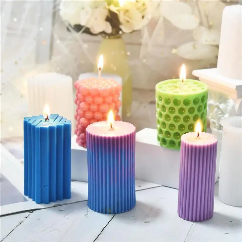 DIY Candle Holder Making Design Shape Candle Handmade