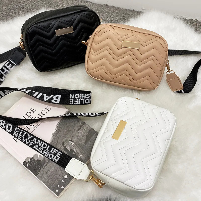Glossy Curve Crossbody