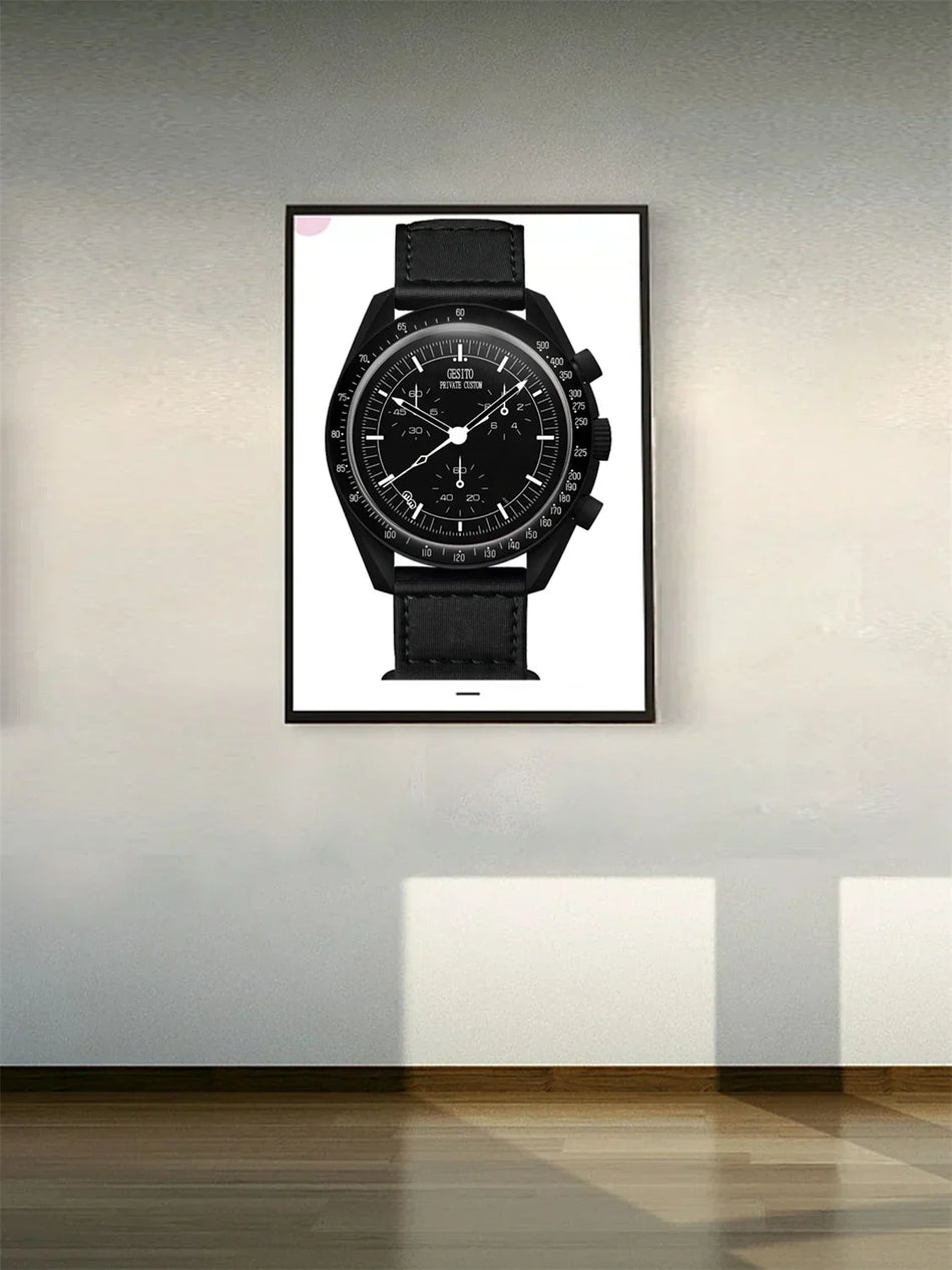 2025 Unisex Watch - Gift/Anniversary. Multi-Color. Chronograph. Plastic. Moon/Planet Inspired. Quartz