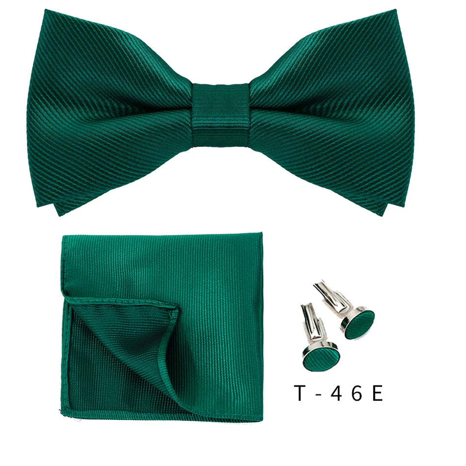 Classic Bow Tie Set for Suit & Shirt