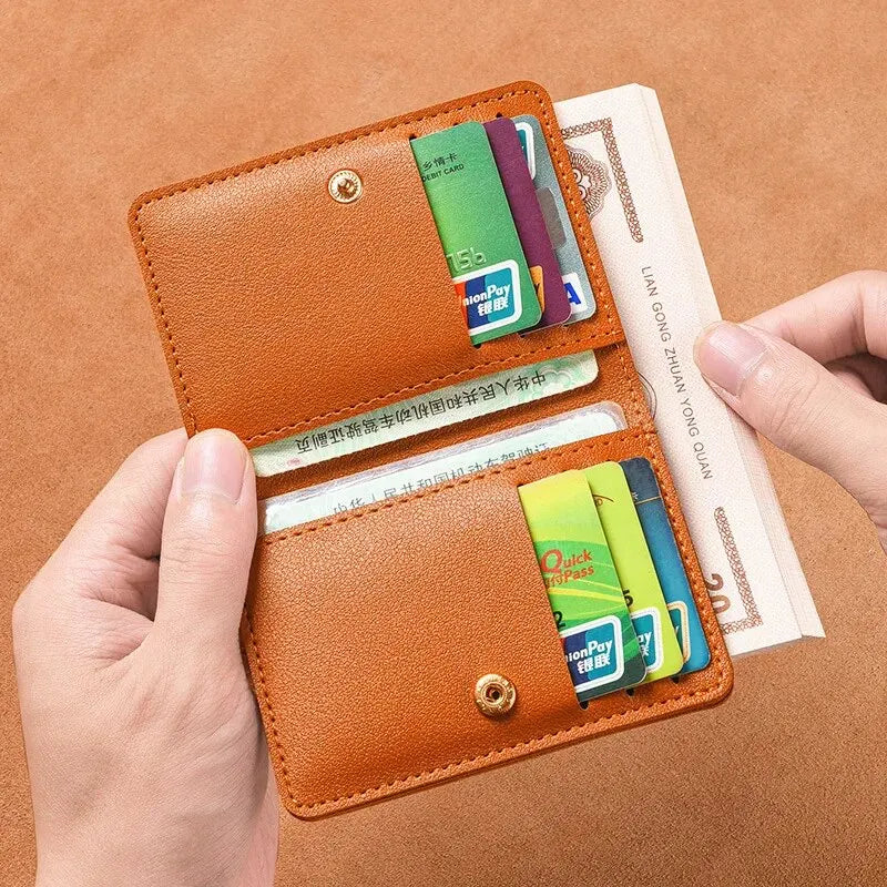 Fashionable PU Leather Wallet for Men & Women