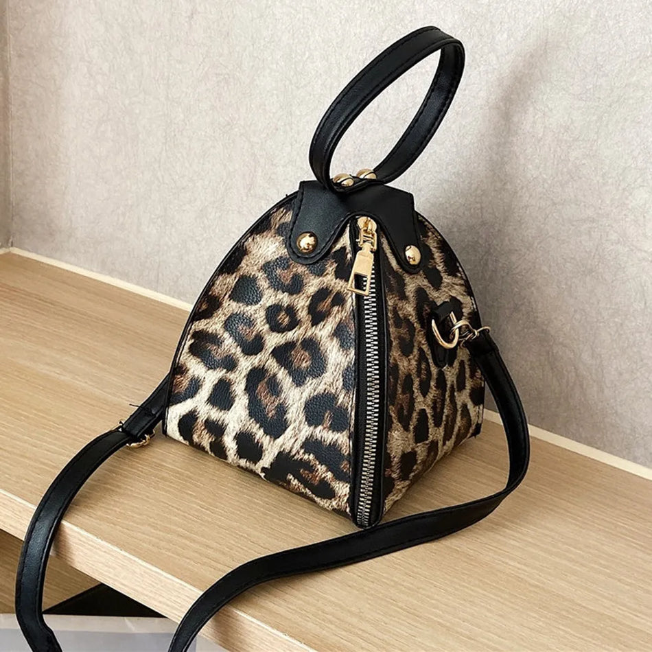 Funky Print PU Shoulder Bag