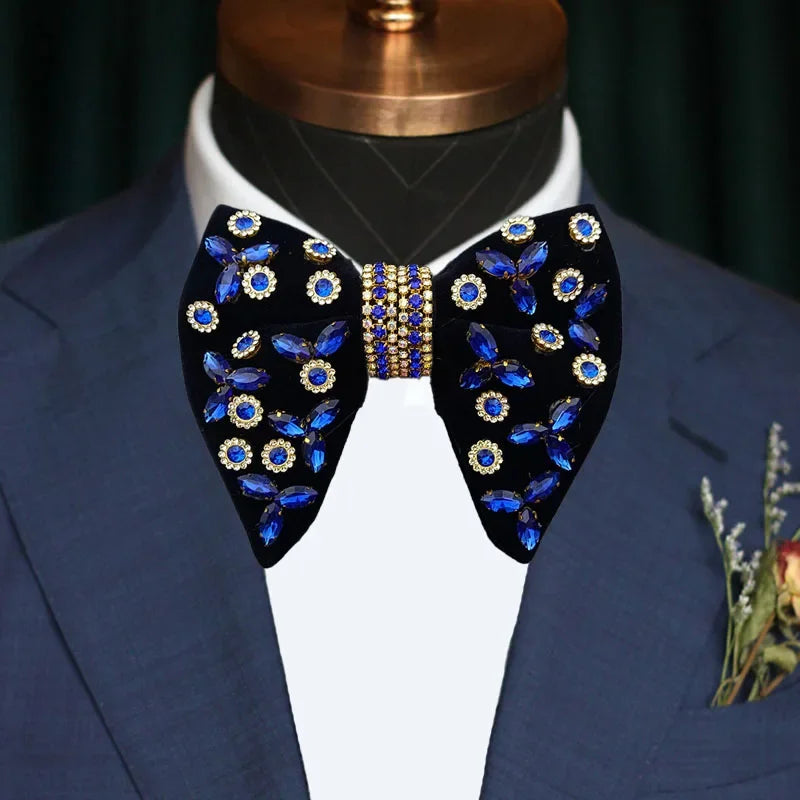 High-End Floral Men's Bow Tie